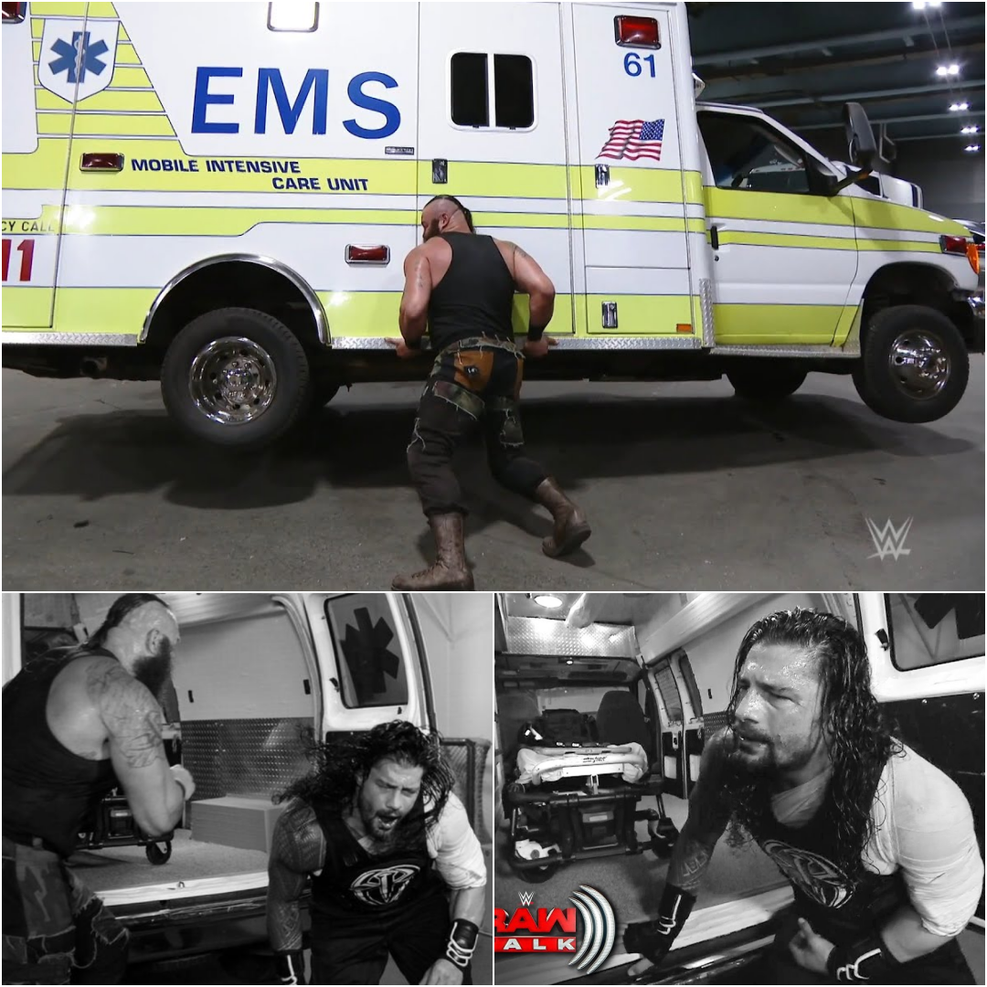 Unbelievable Strength How Braun Strowman Flipped An Ambulance With