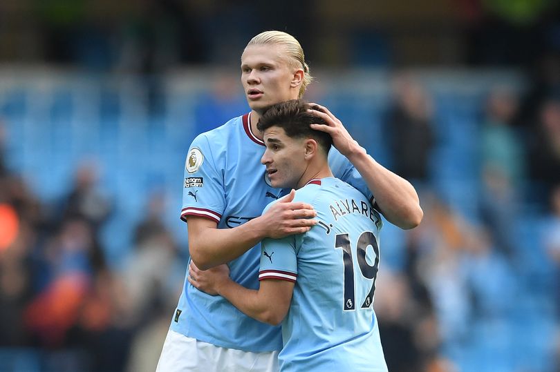 Julian Alvarez opens up on Erling Haaland relationship and reveals Man City ace's favourite club