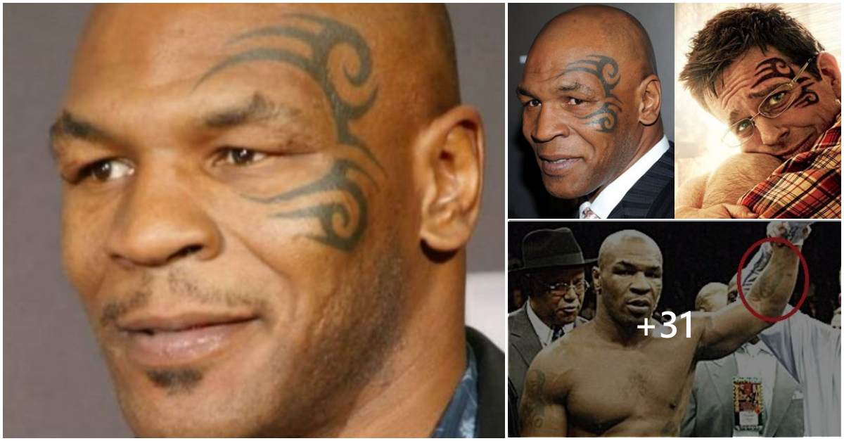 Discover the Deep Symbolic Meaning Behind Mike Tyson's 6 Tattoos ...