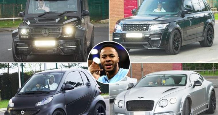 Raheem Sterling’s cars: Ex-Man City star drives flashy motors worth over £1 million during his short career