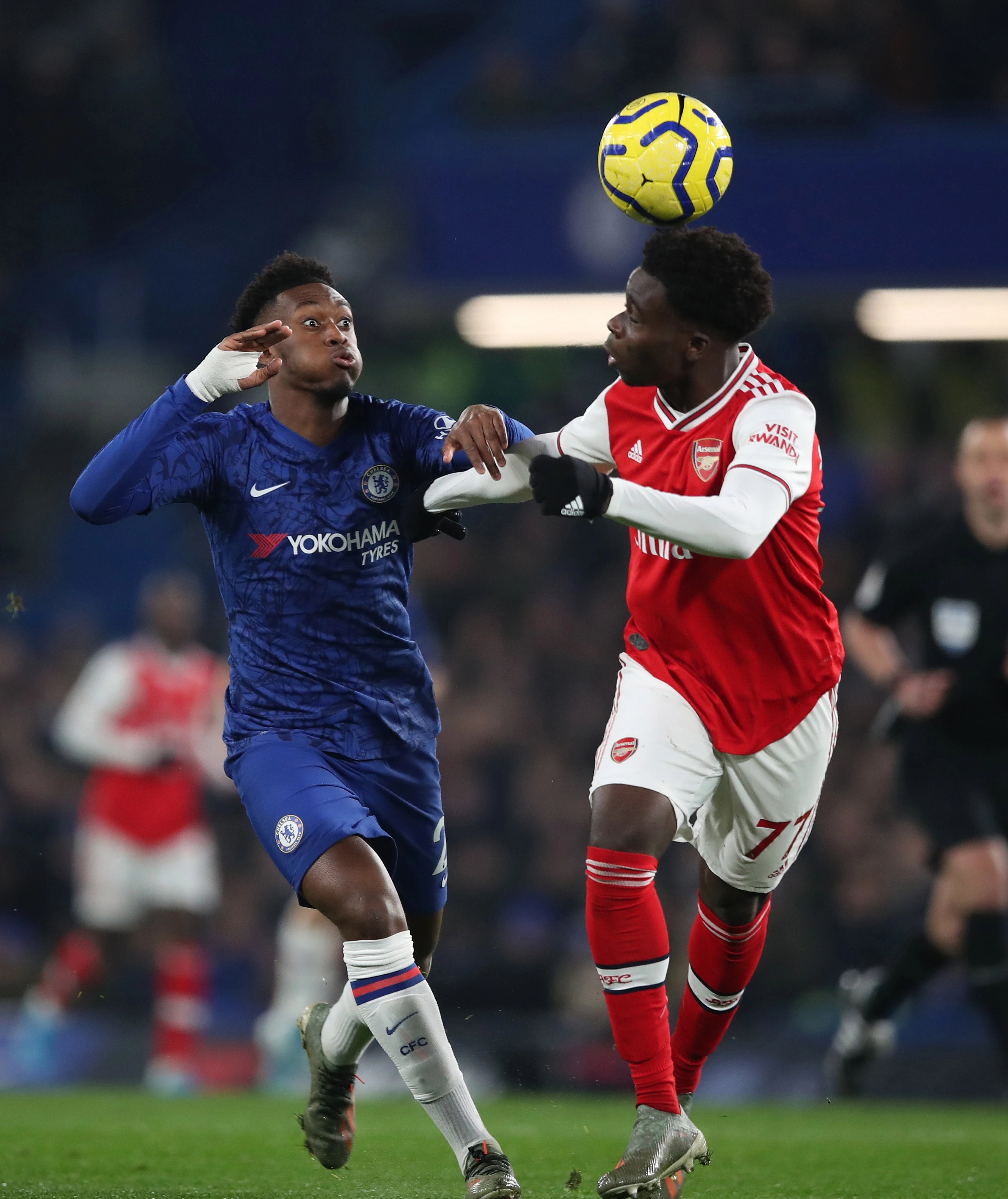 Arsenal’s Bukayo Saka upsets neighbours by leaving piles of earth outside his house as he installs football pitch