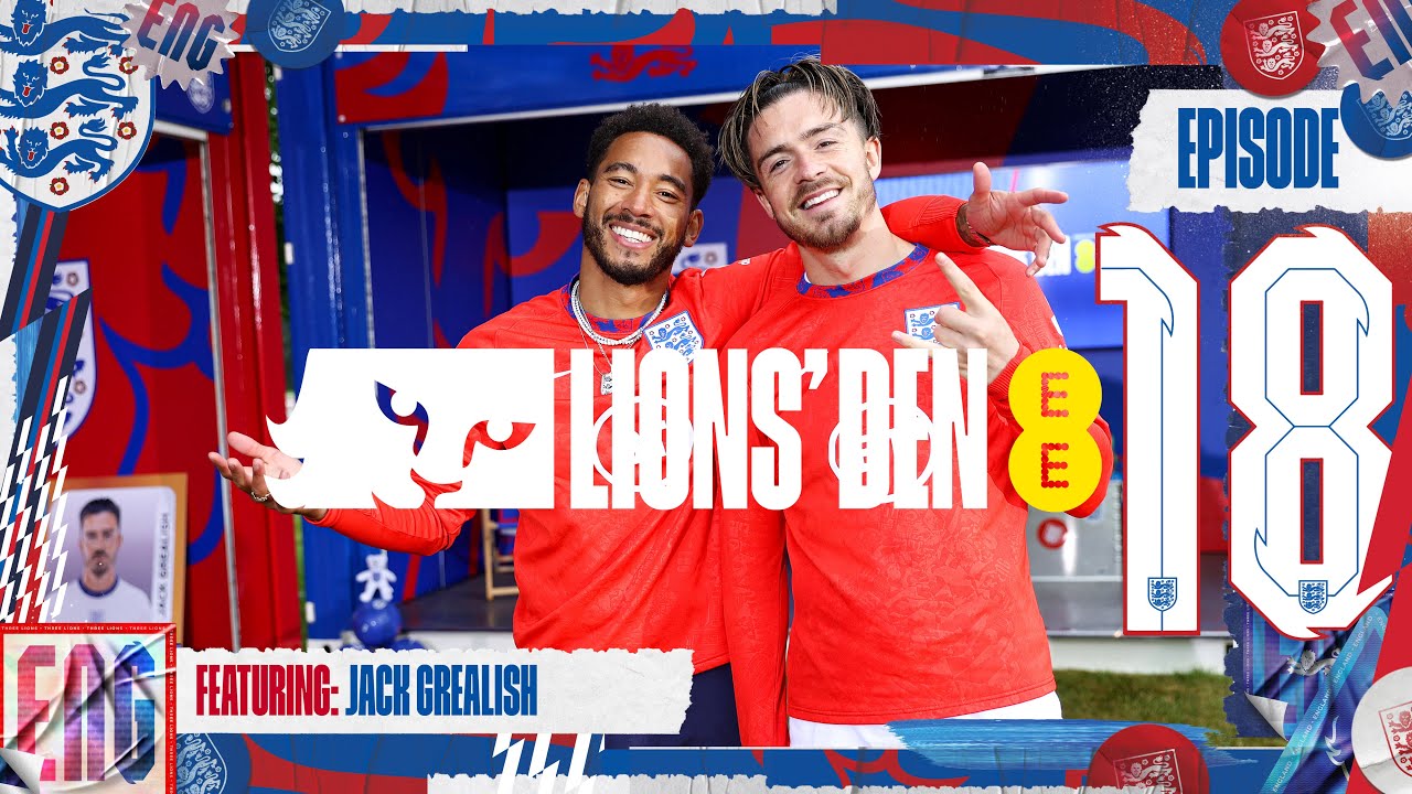 Grealish & The Manor Talk Their Song & His Hairstyle Routine | Ep. 18 | Lions' Den Connected by EE - YouTube