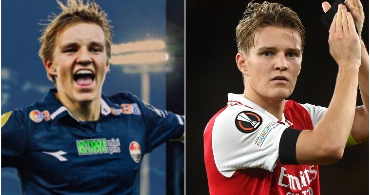 The 16-year-old boy Martin Odegaard who went from playing football in Norway to earning £40,000 a week alongside Cristiano Ronaldo at Real Madrid to Arsenal captain