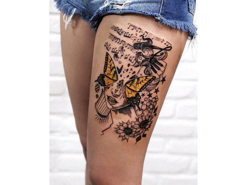 Discover the Most Stunning Thigh Tattoos for Women in 2023 - mysteriousevent.com