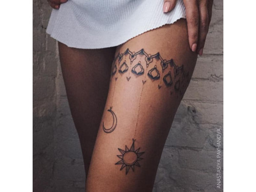 Discover the Most Stunning Thigh Tattoos for Women in 2023 - mysteriousevent.com