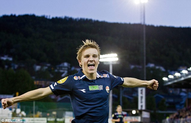 The 16-year-old boy Martin Odegaard who went from playing football in Norway to earning £40,000 a week alongside Cristiano Ronaldo at Real Madrid to Arsenal captain