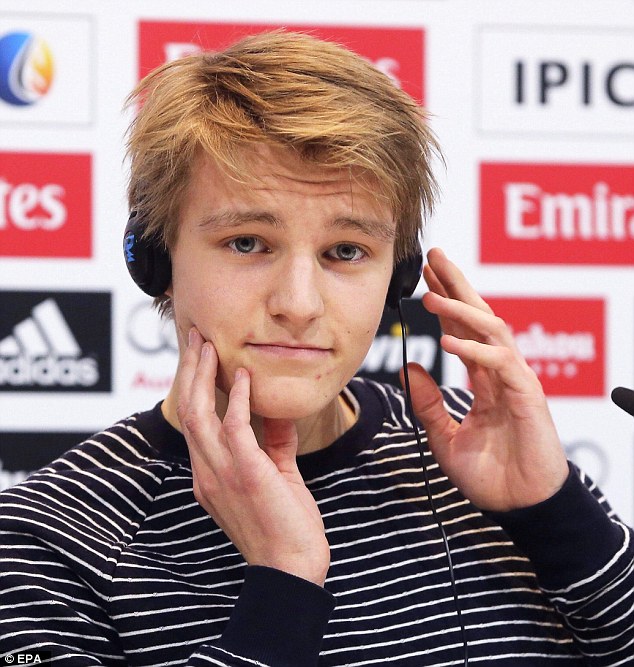 The 16-year-old boy Martin Odegaard who went from playing football in Norway to earning £40,000 a week alongside Cristiano Ronaldo at Real Madrid to Arsenal captain