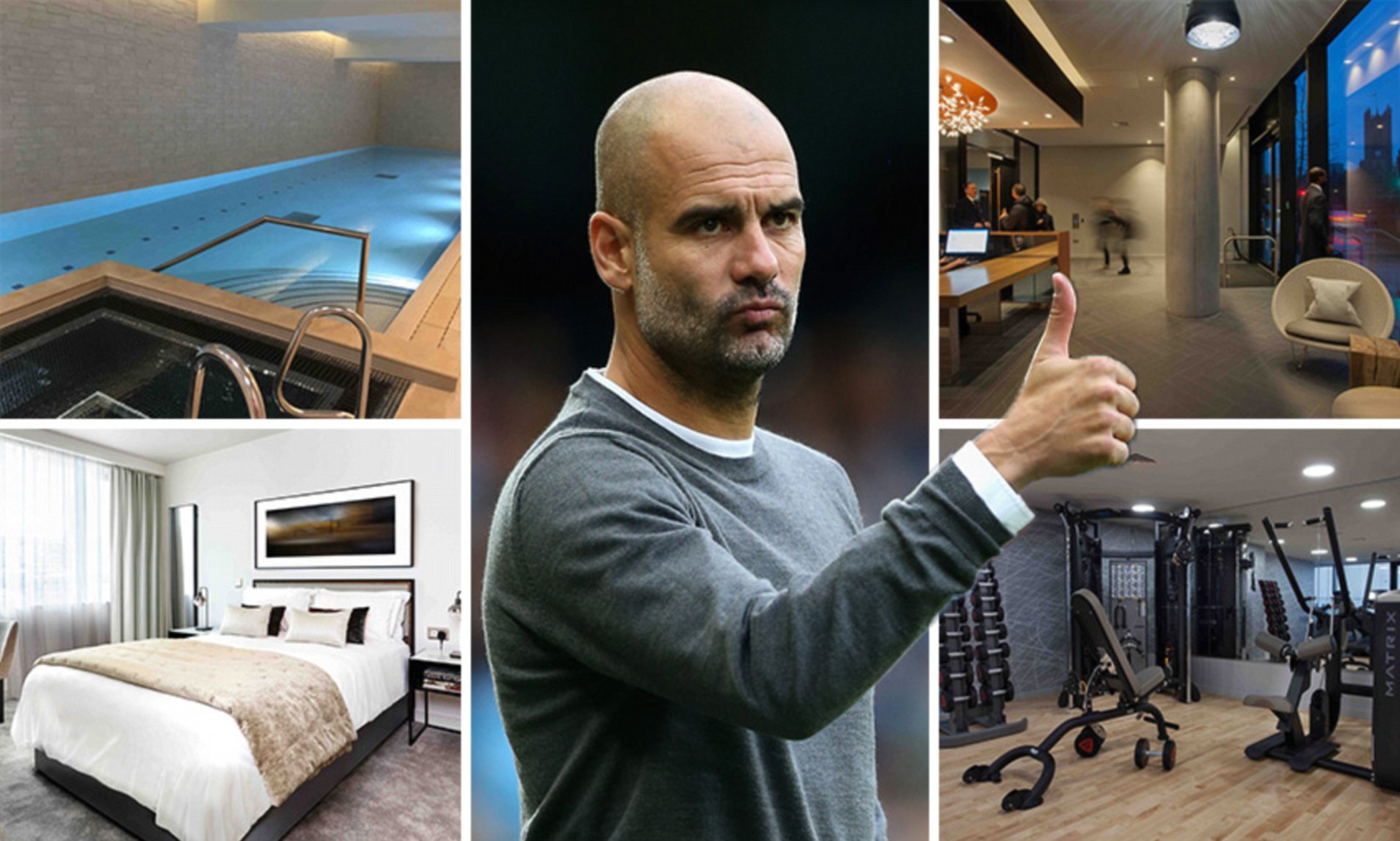 Inside Manchester City boss Pep Guardiola’s stunning luxury apartment block