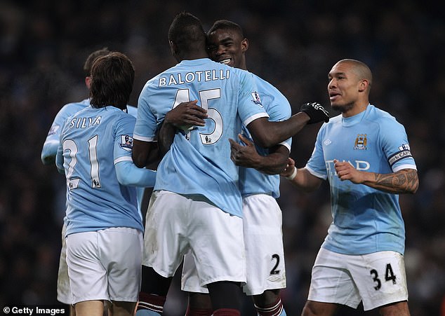 'He set fireworks off in my kitchen and chased me round my house!': Micah Richards reveals shocking new story about Mario Balotelli's antics at Manchester City