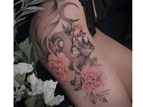 Discover the Most Stunning Thigh Tattoos for Women in 2023 - mysteriousevent.com