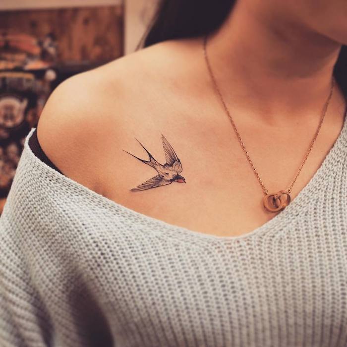 Top 50+ Stunning Chest Tattoo Designs to Brighten Your Chest Girly