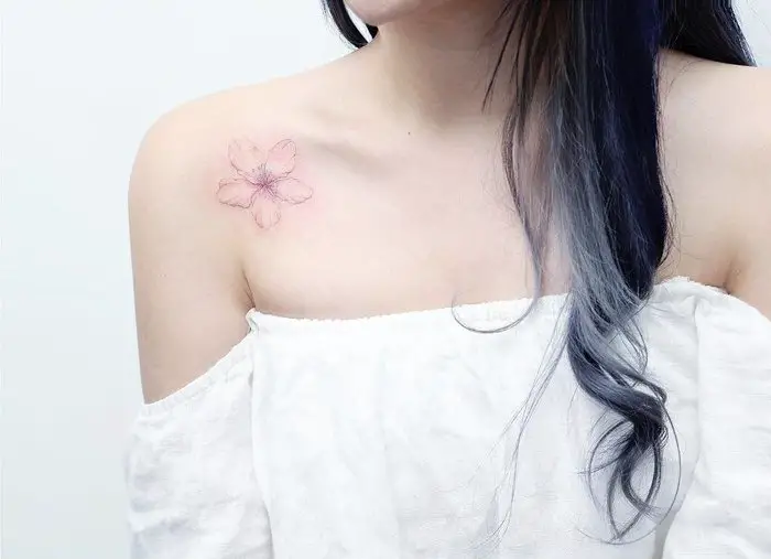 30 Subtle and delicate pastel tattoos