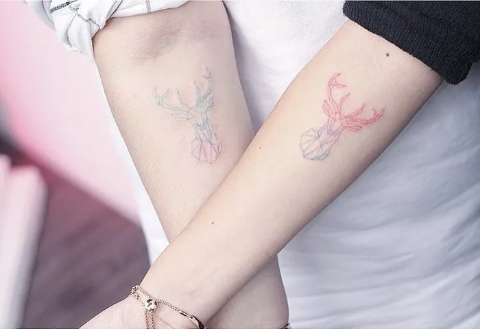 30 Subtle and delicate pastel tattoos