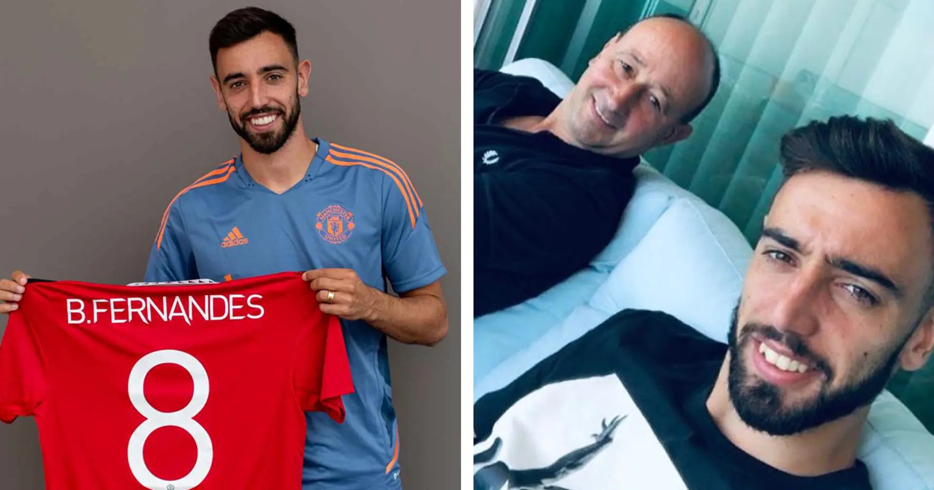 'There's a history behind it because of my father': Bruno explains his emotional connection to no.8 Man United shirt