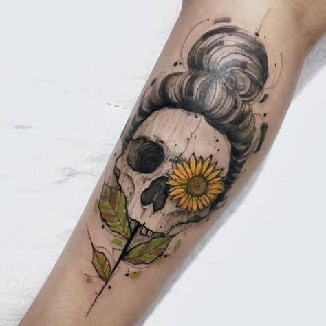 135+ Sunflower tattoo ideas: A reminder of joyful energy with you wherever you go