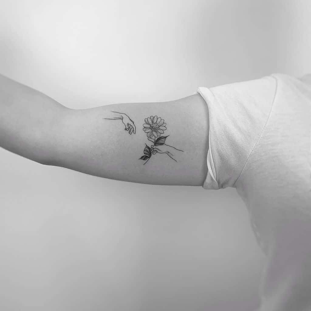 135+ Sunflower tattoo ideas: A reminder of joyful energy with you wherever you go