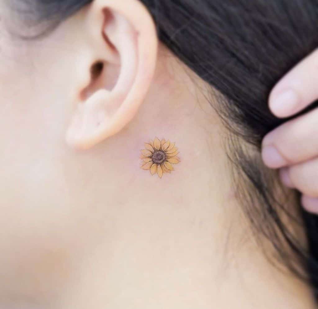 135+ Sunflower tattoo ideas: A reminder of joyful energy with you wherever you go