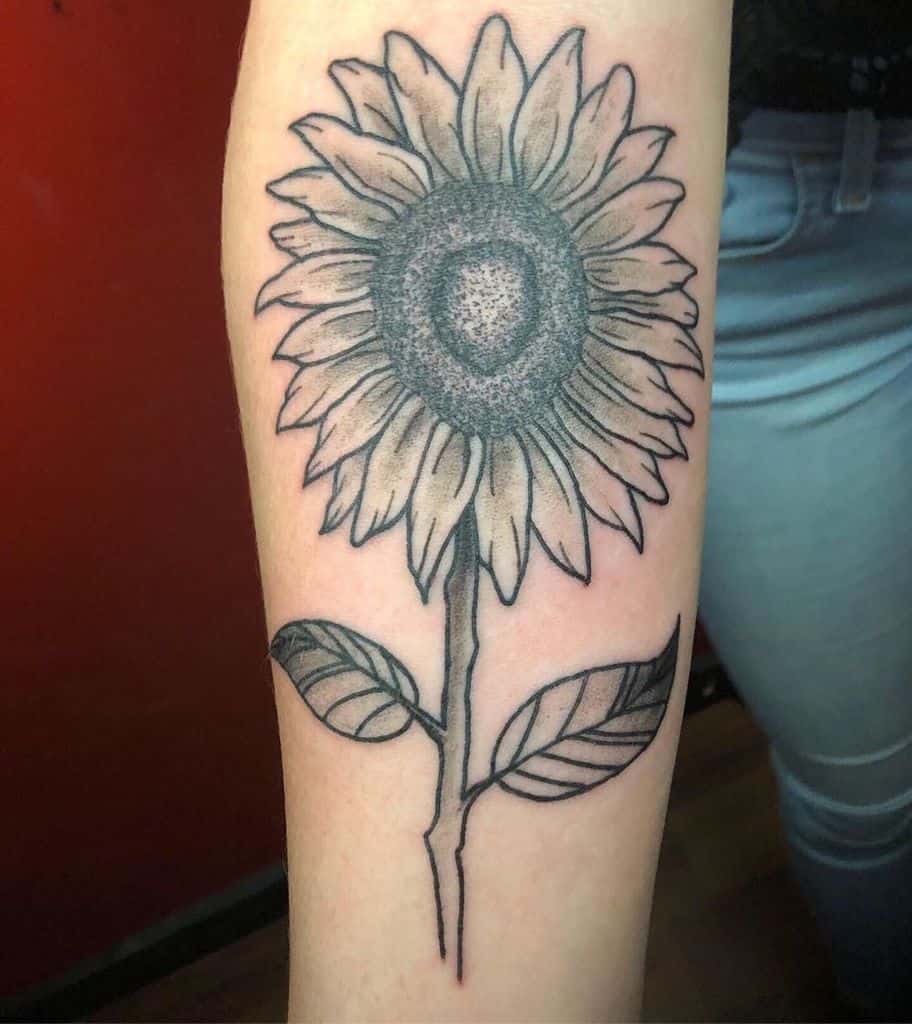 135+ Sunflower tattoo ideas: A reminder of joyful energy with you wherever you go