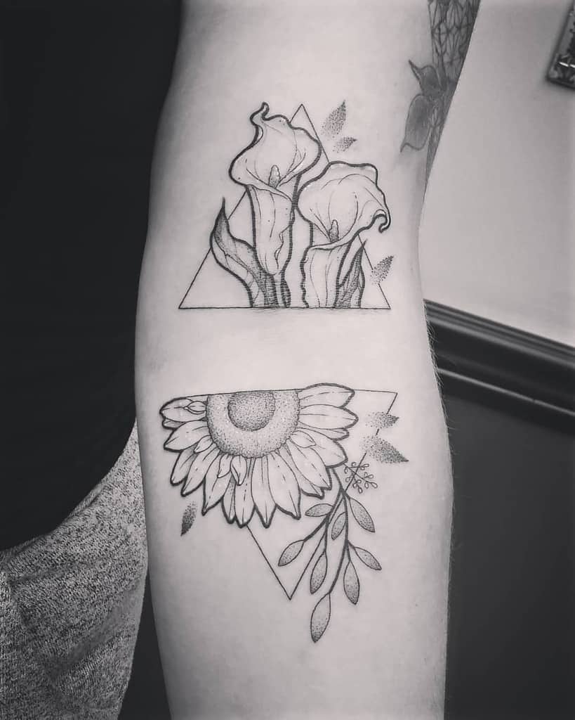 135+ Sunflower tattoo ideas: A reminder of joyful energy with you wherever you go