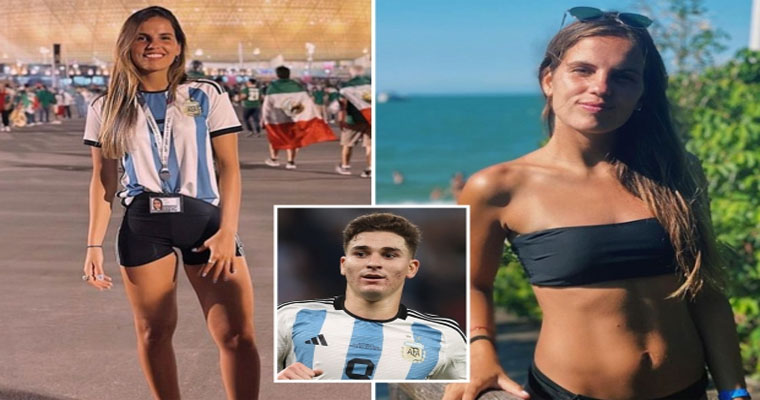 Watch the super-fiery body of Man City star's hottest WAG