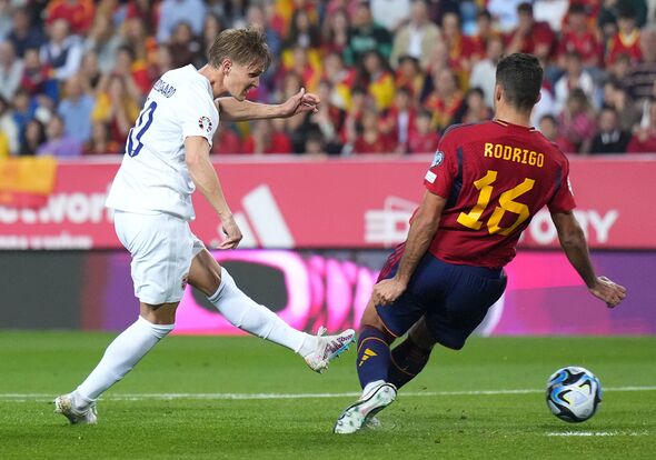 Arsenal news: Martin Odegaard gives honest reaction to Rodri's horror tackle | Football | Sport | Express.co.uk