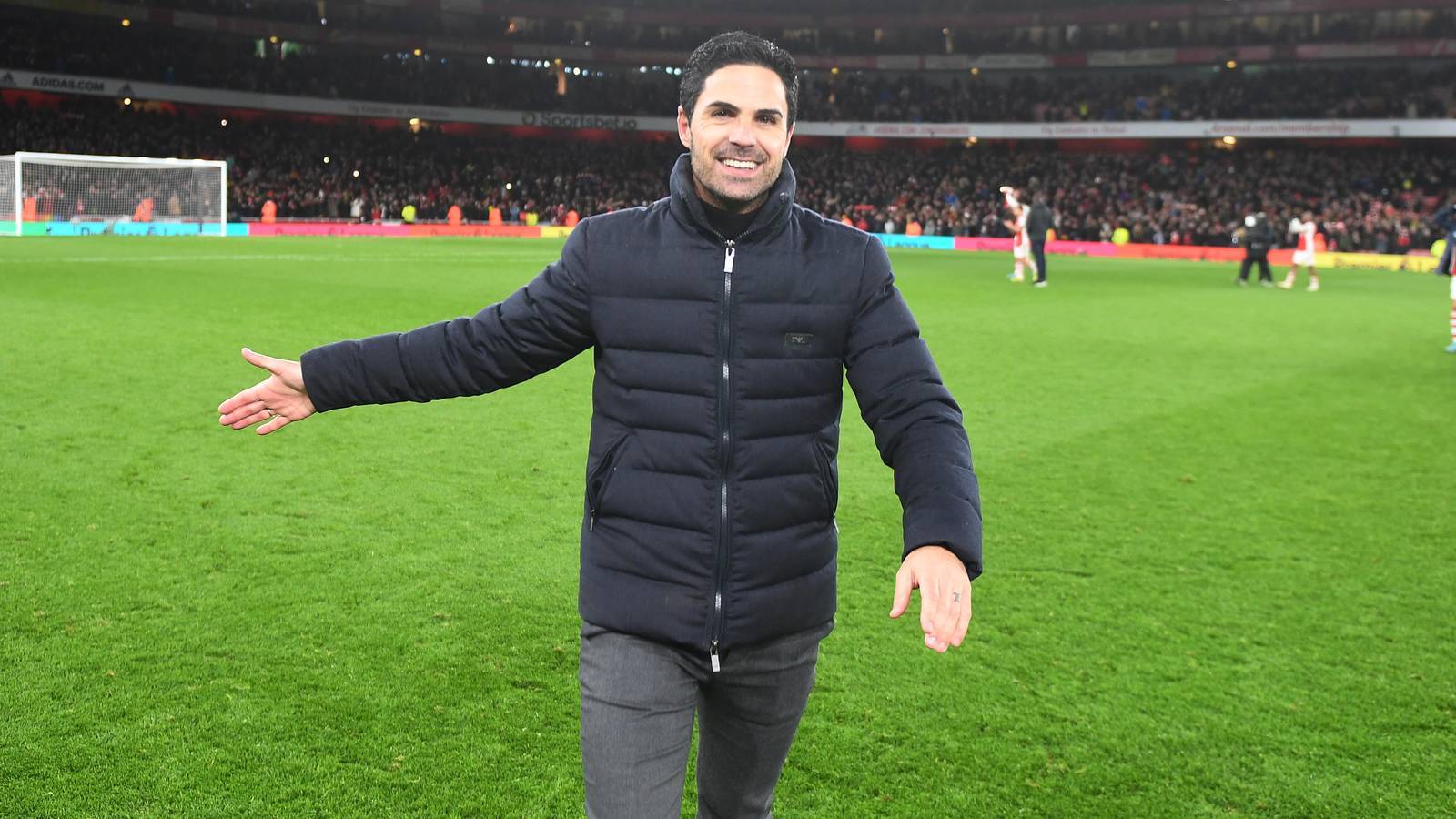 Mikel Arteta explains how his family and dogs have helped him in his first full season at Arsenal