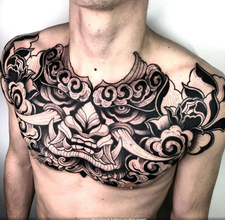 20 Striking Blackwork Tattoos For Both Men And Women.