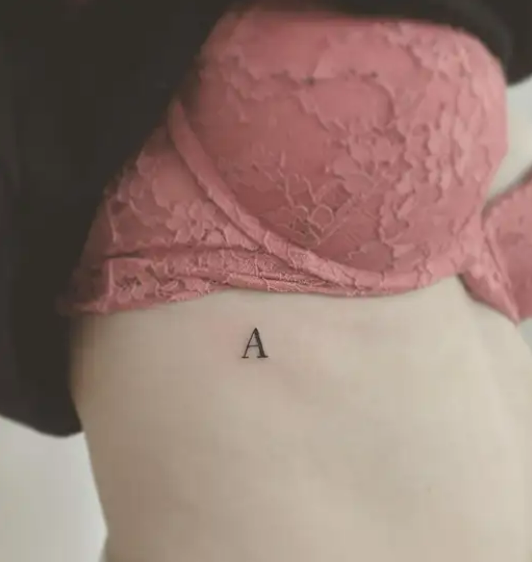 25 Stunning Tattoo Designs And Ideas Featuring The Letter A.