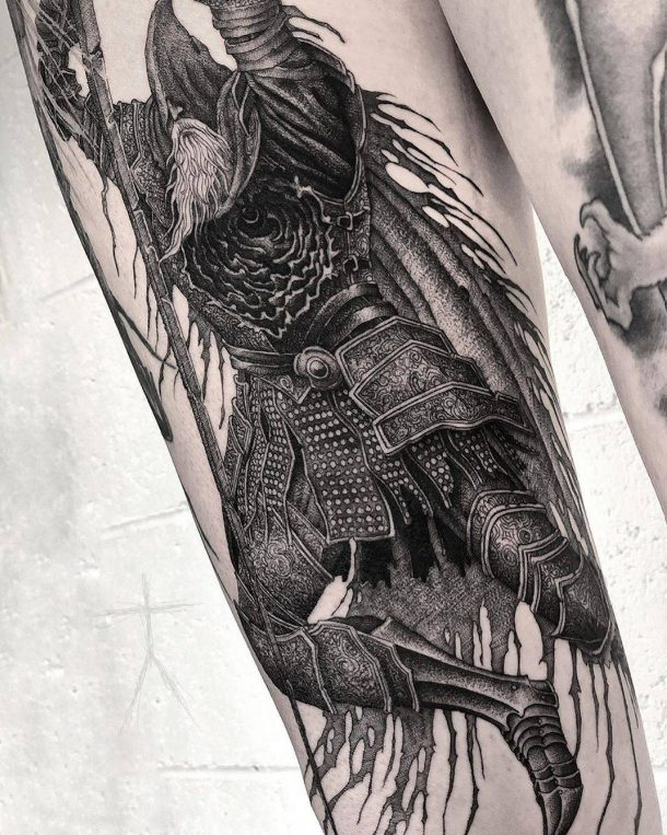 Exploring The Artistic Brilliance Of Christopher Jade'S Tattoos: A Fusion Of Imagination And Expertise.