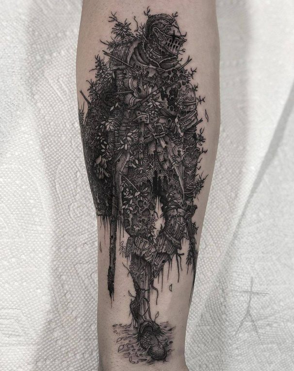 Exploring The Artistic Brilliance Of Christopher Jade'S Tattoos: A Fusion Of Imagination And Expertise.