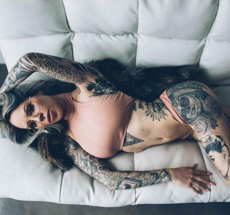 Lauren Hebert: The Tattooed Beauty Breaking Stereotypes in the Modeling Industry.