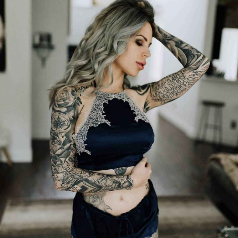 Lauren Hebert: The Tattooed Beauty Breaking Stereotypes in the Modeling Industry.