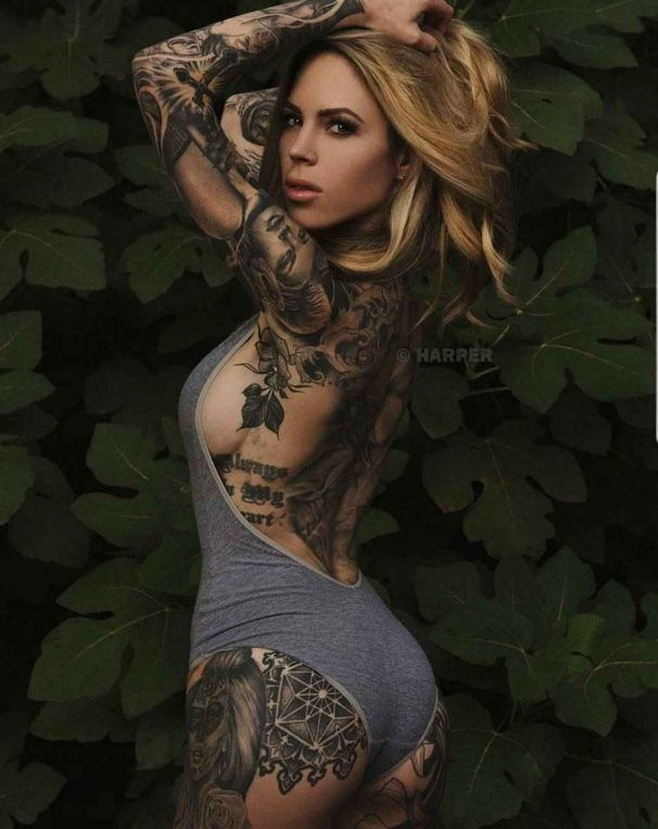 Lauren Hebert: The Tattooed Beauty Breaking Stereotypes in the Modeling Industry.