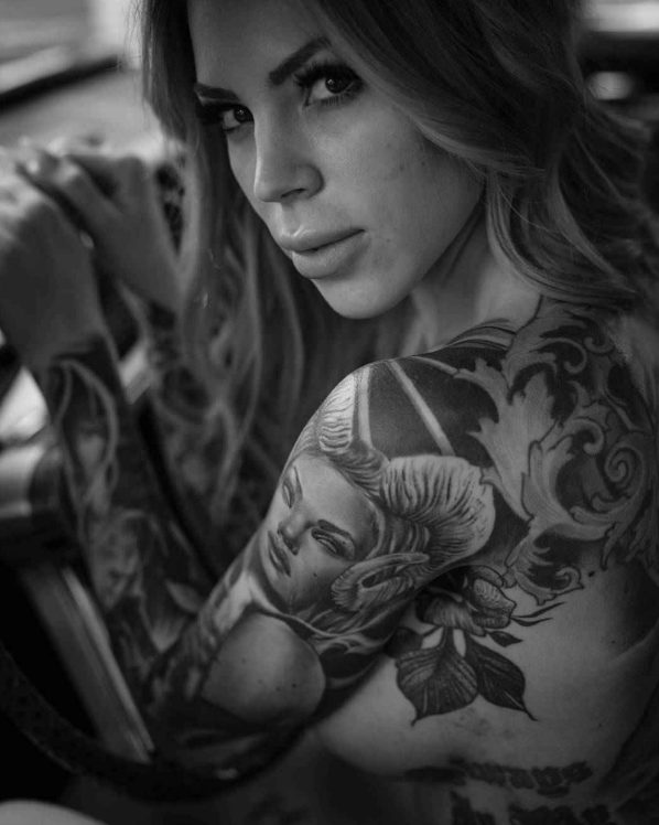 Lauren Hebert: The Tattooed Beauty Breaking Stereotypes in the Modeling Industry.