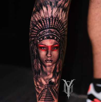 Exploring Yesy Tattoo'S Unique Approach To Black And Gray Tattooing Through Realistic Portraiture And Surrealism.