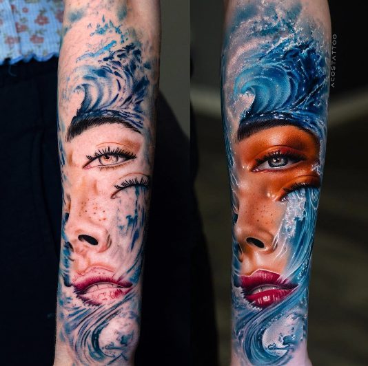 Exploring The Dynamic World Of Colorful Tattoo Artistry With Andres Acosta: A Masterful Artist Pushing The Boundaries Of Realism In Ink.
