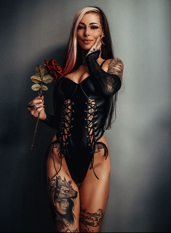 Ink And Beauty: Discover The Mesmerizing Aesthetics Of Tattoo Model Vany.