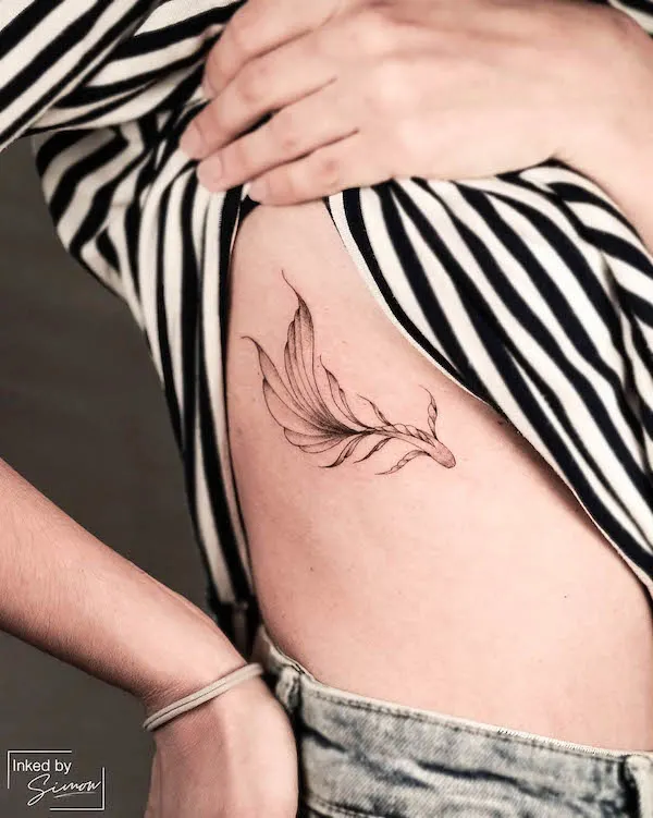 51 Stunning Rib Tattoos For ᴡᴏᴍᴇɴ with Meaning