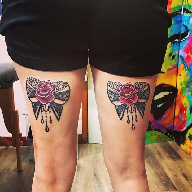 40 Back of Thigh Tattoo Ideas for Women - mysteriousevent.com