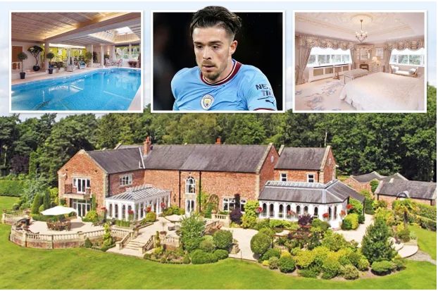 Jack Grealish’s £6m mansion boasts garden bigger than the Etihad and incredible millionaire’s feature