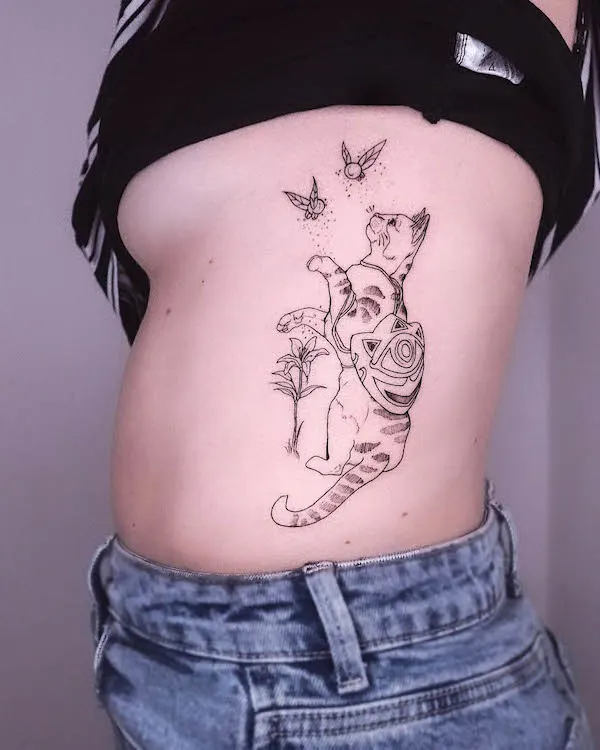 51 Stunning Rib Tattoos For ᴡᴏᴍᴇɴ with Meaning