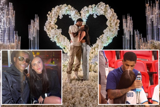 Inside Marcus Rashford’s relationship with Lucia Loi, from childhood sweethearts to romantic Hollywood proposal