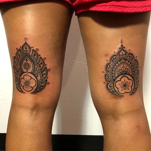 40 Back of Thigh Tattoo Ideas for Women - mysteriousevent.com