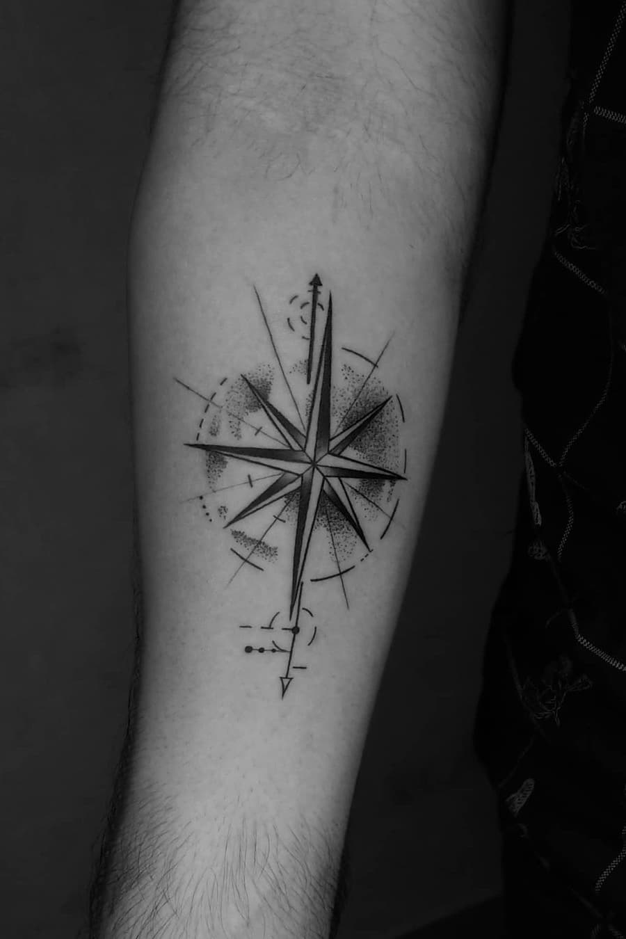 31+ Classic and always trending compass tattoo: Symbolizes confidence, courage & independence