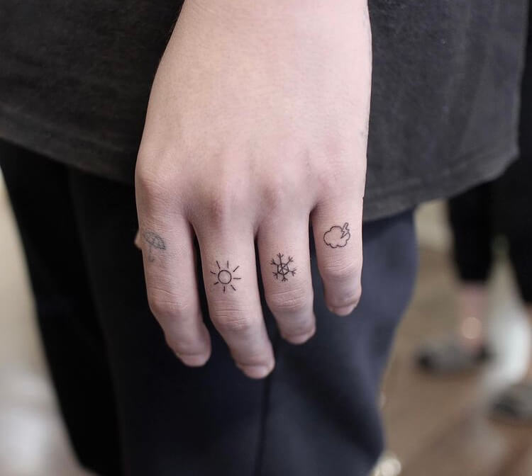 40+ Finger Tattoo Ideas