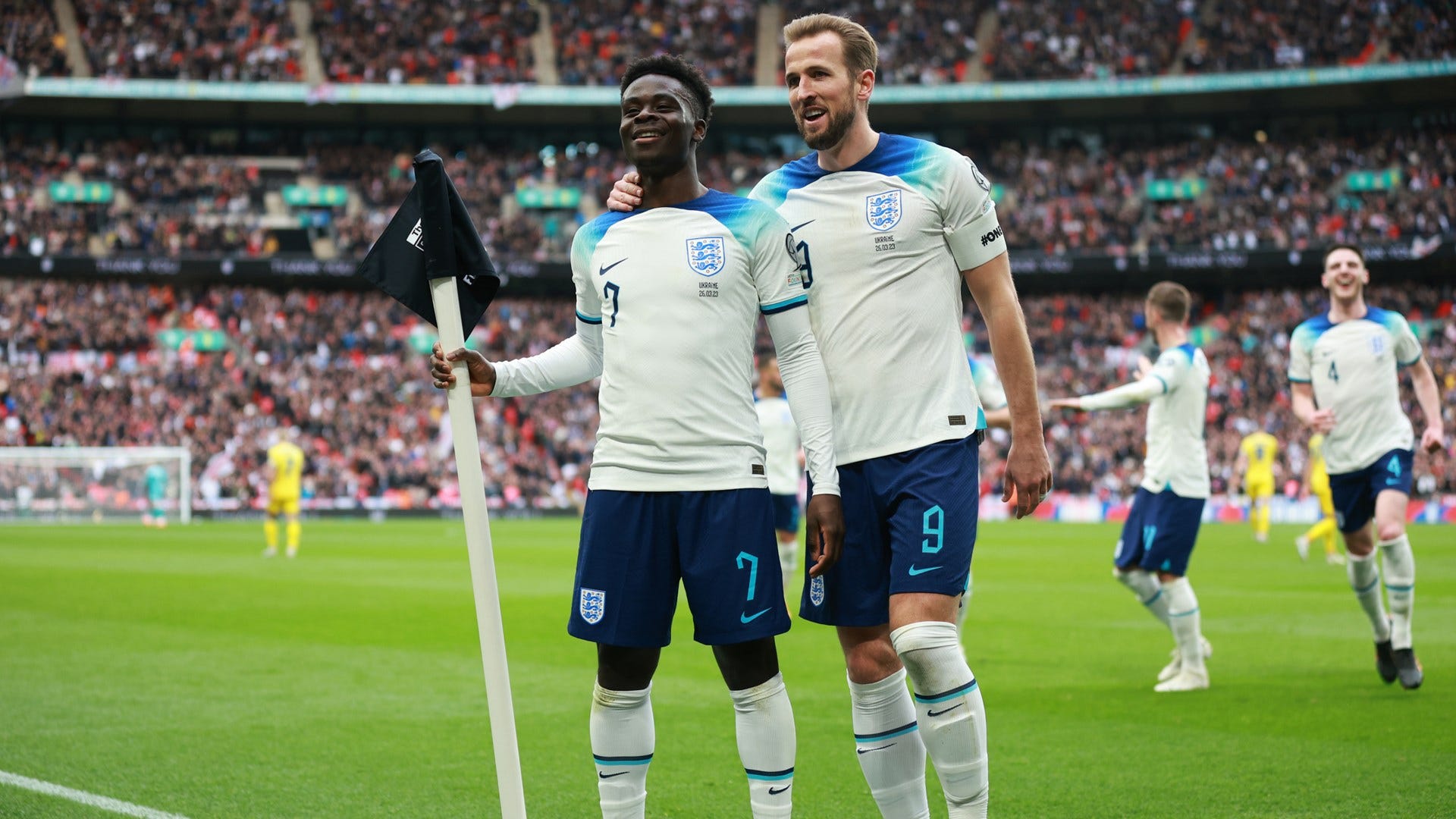 England player ratings vs Ukraine: Bukayo Saka dazzles as Kyle Walker dominates Mykhailo Mudryk | Goal.com UK