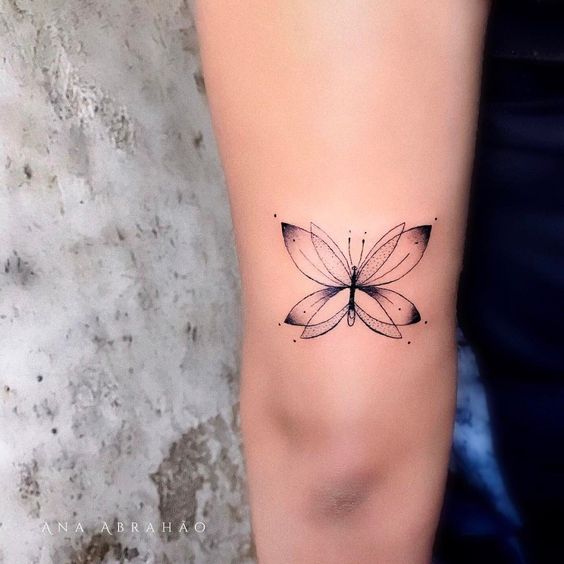 Butterfly tattoos that make 'heart arrhythmia'