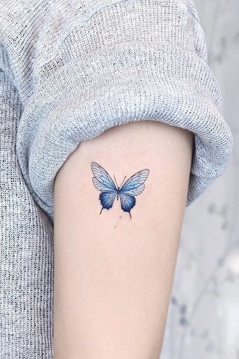 Butterfly tattoos that make 'heart arrhythmia'