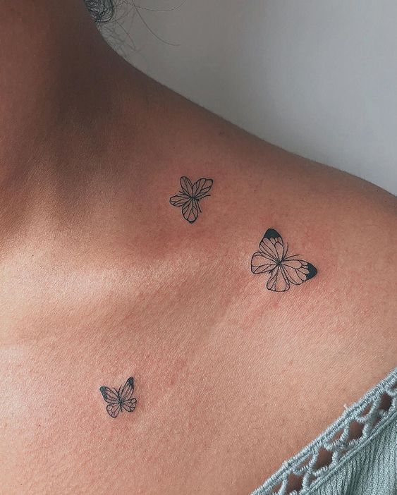 Butterfly tattoos that make 'heart arrhythmia'