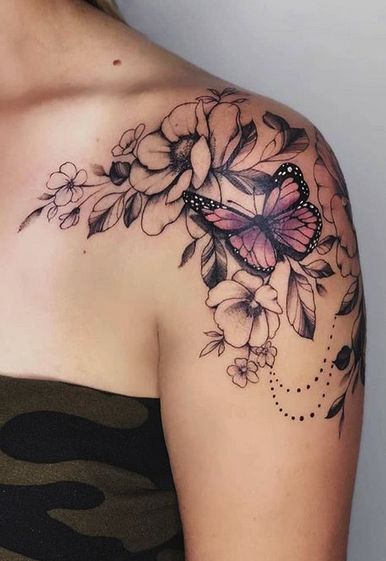 Butterfly tattoos that make 'heart arrhythmia'